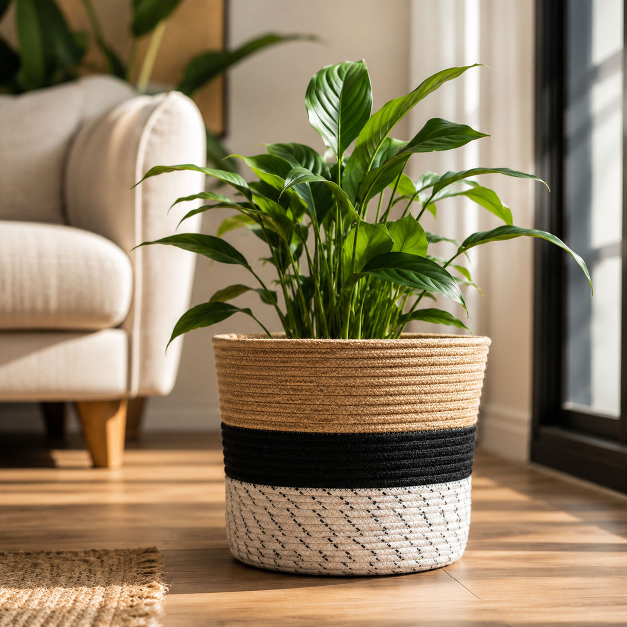 Large Jute Sack for Stylish Storage Solutions